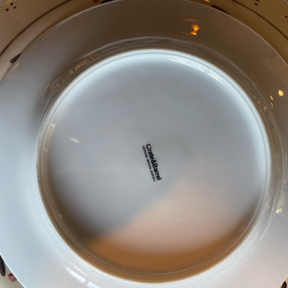 6 place setting including real bamboo SS flatware made in France - Picture 4 of 6